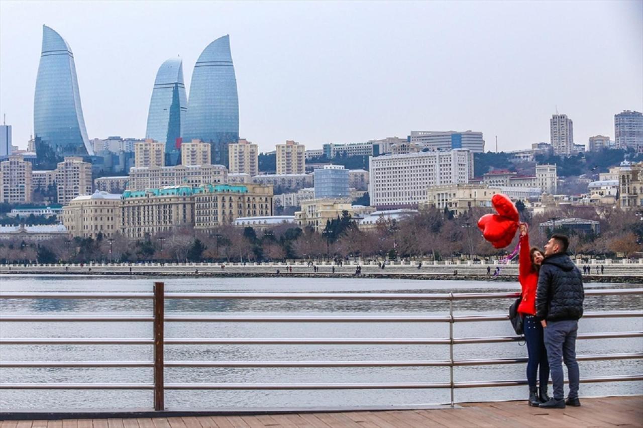 Golden City Hotel Baku Exterior foto